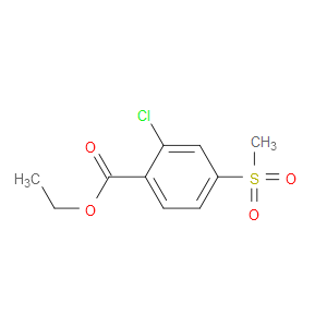 Ethyl 2-chloro-4-(methylsulfonyl)benzoate