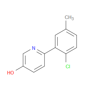 6-(2-Chloro-5-methylphenyl)-3-pyridinol