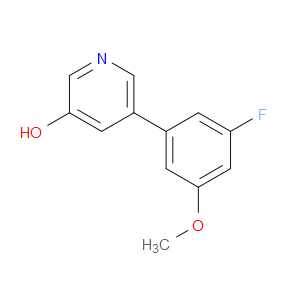 5-(3-Fluoro-5-methoxyphenyl)-3-pyridinol