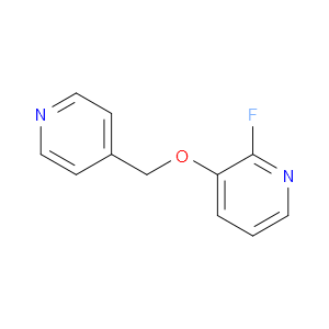 Pyridine, 2-fluoro-3-(4-pyridinylmethoxy)-