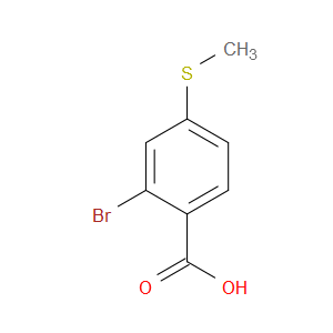 2-Bromo-4-(methylthio)benzoic acid