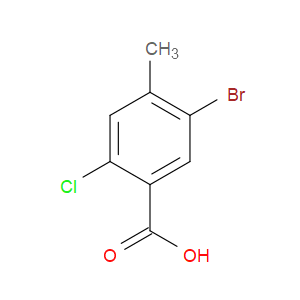 5-Bromo-2-chloro-4-methylbenzoic acid