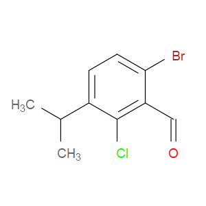 6-bromo-2-chloro-3-isopropylbenzaldehyde