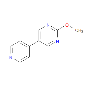 Pyrimidine, 2-methoxy-5-(4-pyridinyl)-