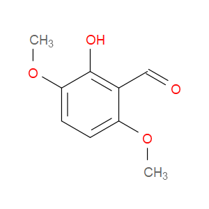 Benzaldehyde, 2-hydroxy-3,6-dimethoxy-