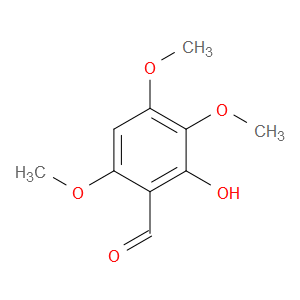 Benzaldehyde, 2-hydroxy-3,4,6-trimethoxy-