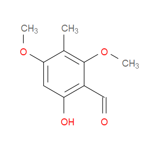 6-Hydroxy-2,4-dimethoxy-3-methylbenzaldehyde