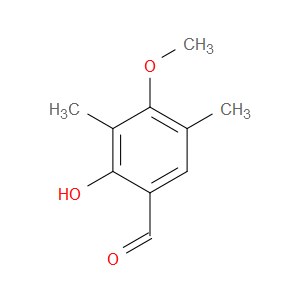 Benzaldehyde, 2-hydroxy-4-methoxy-3,5-dimethyl-