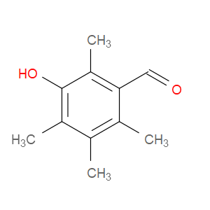 Benzaldehyde, 3-hydroxy-2,4,5,6-tetramethyl-