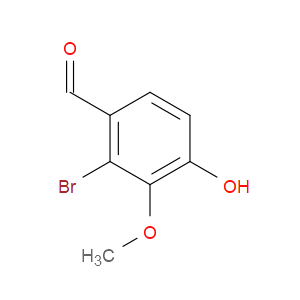 2-Bromo-4-hydroxy-3-methoxybenzaldehyde
