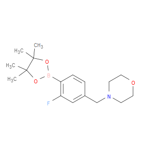 2-Fluoro-4-(morpholinomethyl)phenylboronic acid pinacol ester
