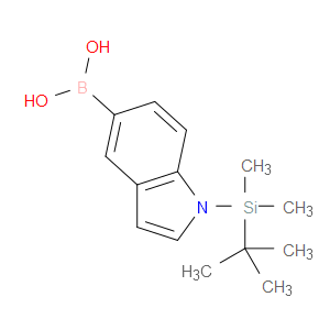 1-(TERT-BUTYLDIMETHYLSILYL)-1H-INDOL-5-YLBORONIC ACID