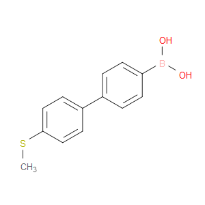 4-(4-METHYLTHIOPHENYL)PHENYLBORONIC ACID