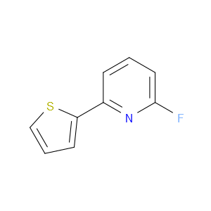 2-Fluoro-6-(2-thienyl)pyridine