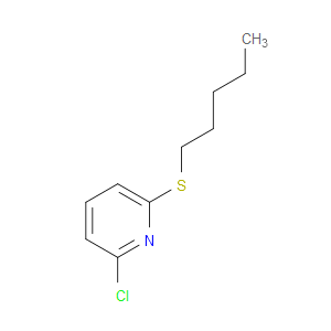 Pyridine, 2-chloro-6-(pentylthio)-