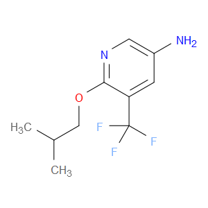 6-(2-Methylpropoxy)-5-(trifluoromethyl)-3-pyridinamine