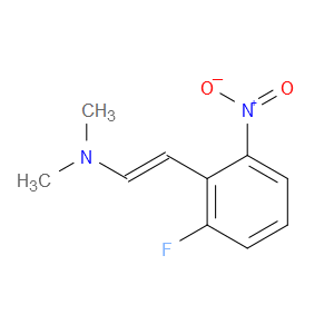 Ethenamine, 2-(2-fluoro-6-nitrophenyl)-N,N-dimethyl-