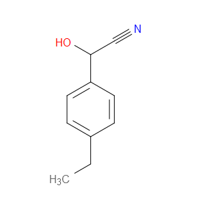 4-Ethyl-α-hydroxybenzeneacetonitrile