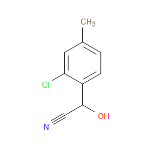 2-Chloro-α-hydroxy-4-methylbenzeneacetonitrile