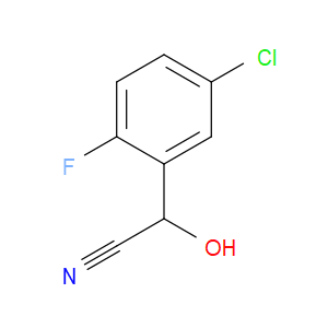 5-Chloro-2-fluoro-α-hydroxybenzeneacetonitrile
