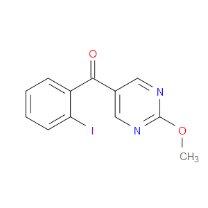 (2-Iodophenyl)(2-methoxy-5-pyrimidinyl)methanone