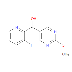 α-(3-Fluoro-2-pyridinyl)-2-methoxy-5-pyrimidinemethanol