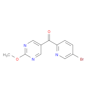 (5-Bromo-2-pyridinyl)(2-methoxy-5-pyrimidinyl)methanone