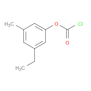 Formic acid, chloro-, 5-ethyl-m-tolyl ester
