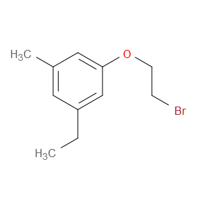1-(2-Bromoethoxy)-3-ethyl-5-methylbenzene