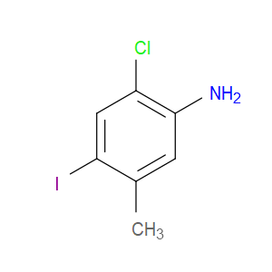 2-Chloro-4-iodo-5-methylbenzenamine