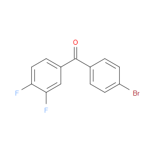 (4-Bromophenyl)(3,4-difluorophenyl)methanone