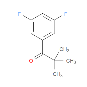 1-(3,5-Difluorophenyl)-2,2-dimethyl-1-propanone