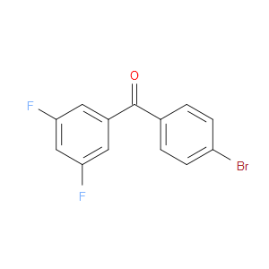 (4-Bromophenyl)(3,5-difluorophenyl)methanone