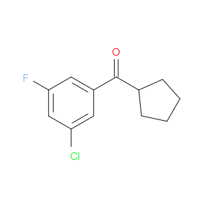 (3-Chloro-5-fluorophenyl)cyclopentylmethanone