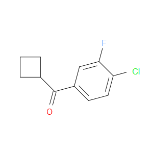 (4-Chloro-3-fluorophenyl)cyclobutylmethanone