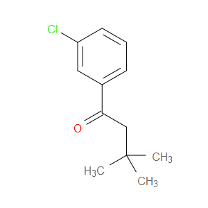 1-Butanone, 1-(3-chlorophenyl)-3,3-dimethyl-