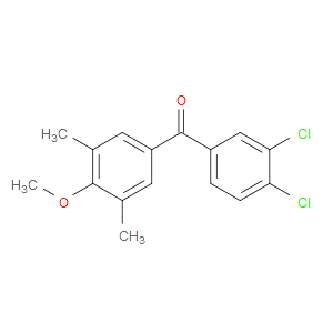 Methanone, (3,4-dichlorophenyl)(4-methoxy-3,5-dimethylphenyl)-