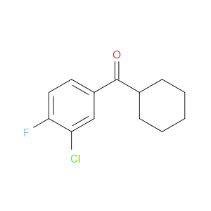 (3-Chloro-4-fluorophenyl)cyclohexylmethanone