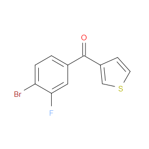 (4-Bromo-3-fluorophenyl)-3-thienylmethanone