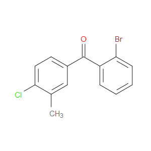 Methanone, (2-bromophenyl)(4-chloro-3-methylphenyl)-