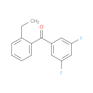 Methanone, (3,5-difluorophenyl)(2-ethylphenyl)-