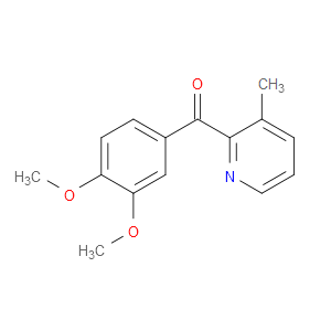 Methanone, (3,4-dimethoxyphenyl)(3-methyl-2-pyridinyl)-