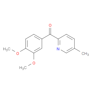 Methanone, (3,4-dimethoxyphenyl)(5-methyl-2-pyridinyl)-