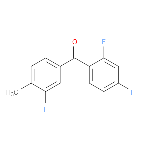 Methanone, (2,4-difluorophenyl)(3-fluoro-4-methylphenyl)-