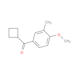 Cyclobutyl(4-methoxy-3-methylphenyl)methanone