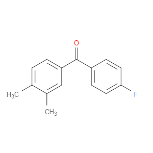 Methanone, (3,4-dimethylphenyl)(4-fluorophenyl)-