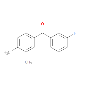 Methanone, (3,4-dimethylphenyl)(3-fluorophenyl)-