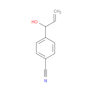 4-(1-Hydroxy-2-propen-1-yl)benzonitrile