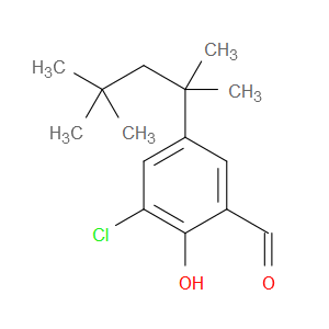 3-Chloro-2-hydroxy-5-(1,1,3,3-tetramethylbutyl)benzaldehyde