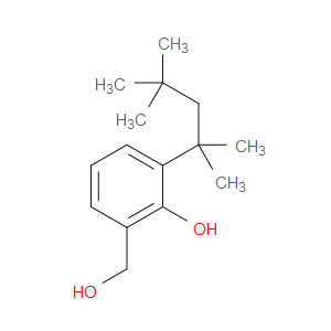 2-Hydroxy-3-(1,1,3,3-tetramethylbutyl)benzenemethanol